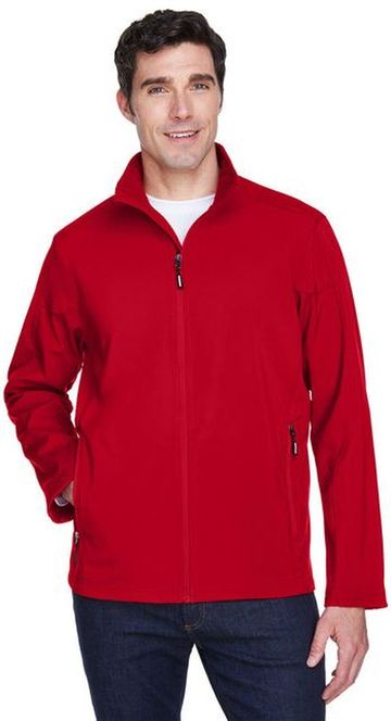 Core 365 Men's Cruise Two-Layer Fleece Bonded Soft Shell Jacket